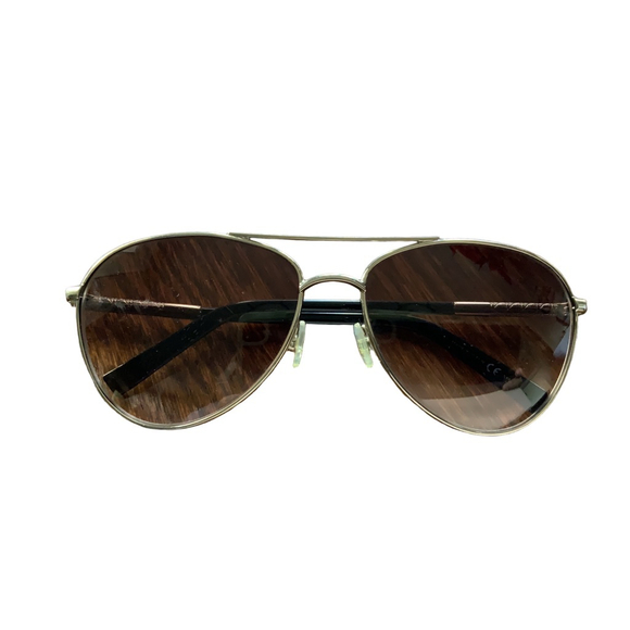 Christian Dior Aviator Sunglasses Vintage Brown Gold - Picture 1 of 10